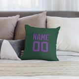 Custom Green Light Purple Pillowcase