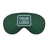 Custom Green Light Blue Sleep Mask