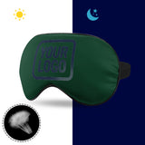 Custom Green Blue Sleep Mask