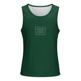 Custom Green Blue Green Men's Tank Top