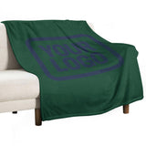 Custom Green Blue Blanket