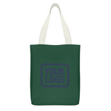 Custom Green Blue Green Canvas Tote Bag