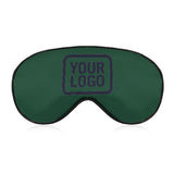 Custom Green Navy Sleep Mask