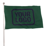 Custom Green Navy Flag