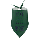 Custom Green Navy Pet Scarf