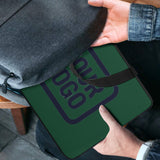 Custom Green Navy Laptop Bag