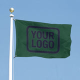 Custom Green Navy Flag