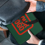 Custom Green Orange Red Laptop Bag