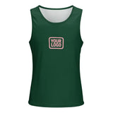Custom Green Light Pink Men's Tank Top