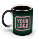 Custom Green Light Pink Magic Mug