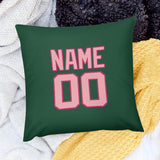 Custom Green Light Pink Pillowcase