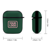 Custom Green Light Pink AirPods Case