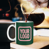 Custom Green Light Pink Mug