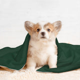 Custom Green Red Pet Blanket