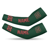 Custom Green Copper Rose Arm Sleeve