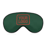Custom Green Coral Red Sleep Mask