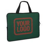Custom Green Coral Red Laptop Bag