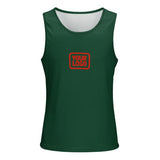 Custom Green Orange Red Men's Tank Top