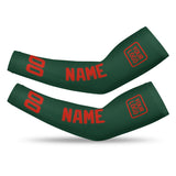 Custom Green Orange Red Arm Sleeve