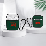 Custom Green Orange Red AirPods Case