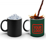 Custom Green Orange Red Magic Mug