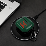Custom Green Orange Red AirPods Case (3rd Generation)