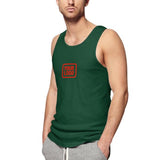 Custom Green Orange Red Men's Tank Top