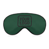 Custom Green Black Sleep Mask