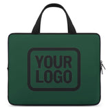 Custom Green Black Laptop Bag