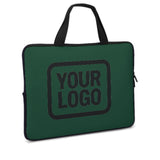 Custom Green Black Laptop Bag