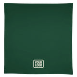 Custom Green Black Square Table Cloth