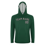 Custom Green Gray UV-Hoodie