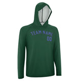 Custom Green Sky Blue UV-Hoodie