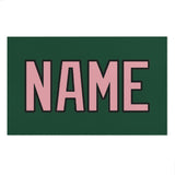 Custom Green Light Pink Beach Towel