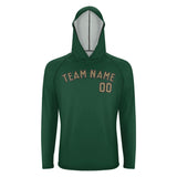 Custom Green Light Khaki UV-Hoodie