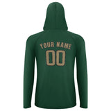 Custom Green Light Khaki UV-Hoodie