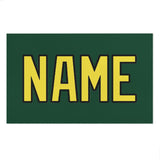 Custom Green Light Yellow Beach Towel