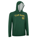 Custom Green Light Yellow UV-Hoodie