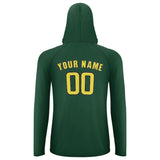 Custom Green Light Yellow UV-Hoodie
