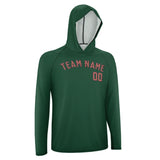 Custom Green Copper Rose UV-Hoodie