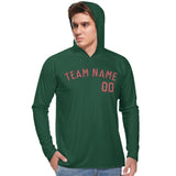 Custom Green Copper Rose UV-Hoodie