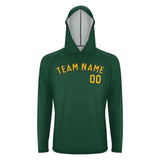 Custom Green Gold UV-Hoodie
