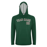 Custom Green Brown UV-Hoodie