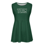 Custom Green Green Cheerleader Dress