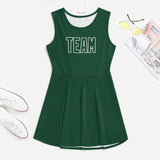 Custom Green Green Cheerleader Dress