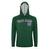 Custom Green Purple UV-Hoodie