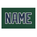 Custom Green Blue Beach Towel