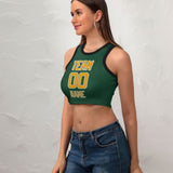 Custom Green Yellow Sleeveless Tank Top