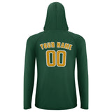 Custom Green Yellow UV-Hoodie