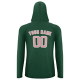 Custom Green Light Pink UV-Hoodie